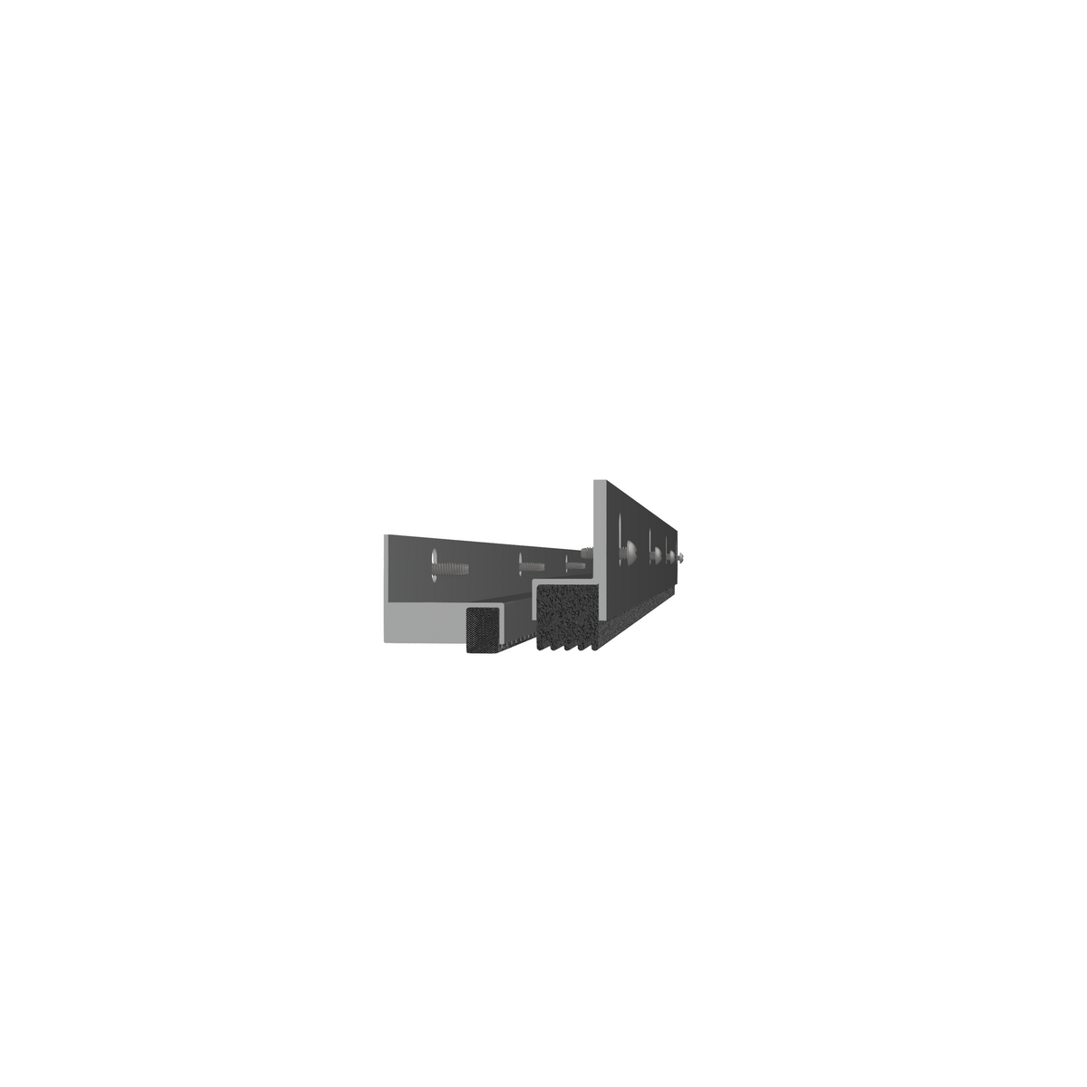 Radio Frequency/Acoustical Hybrid Door Bottom for 3